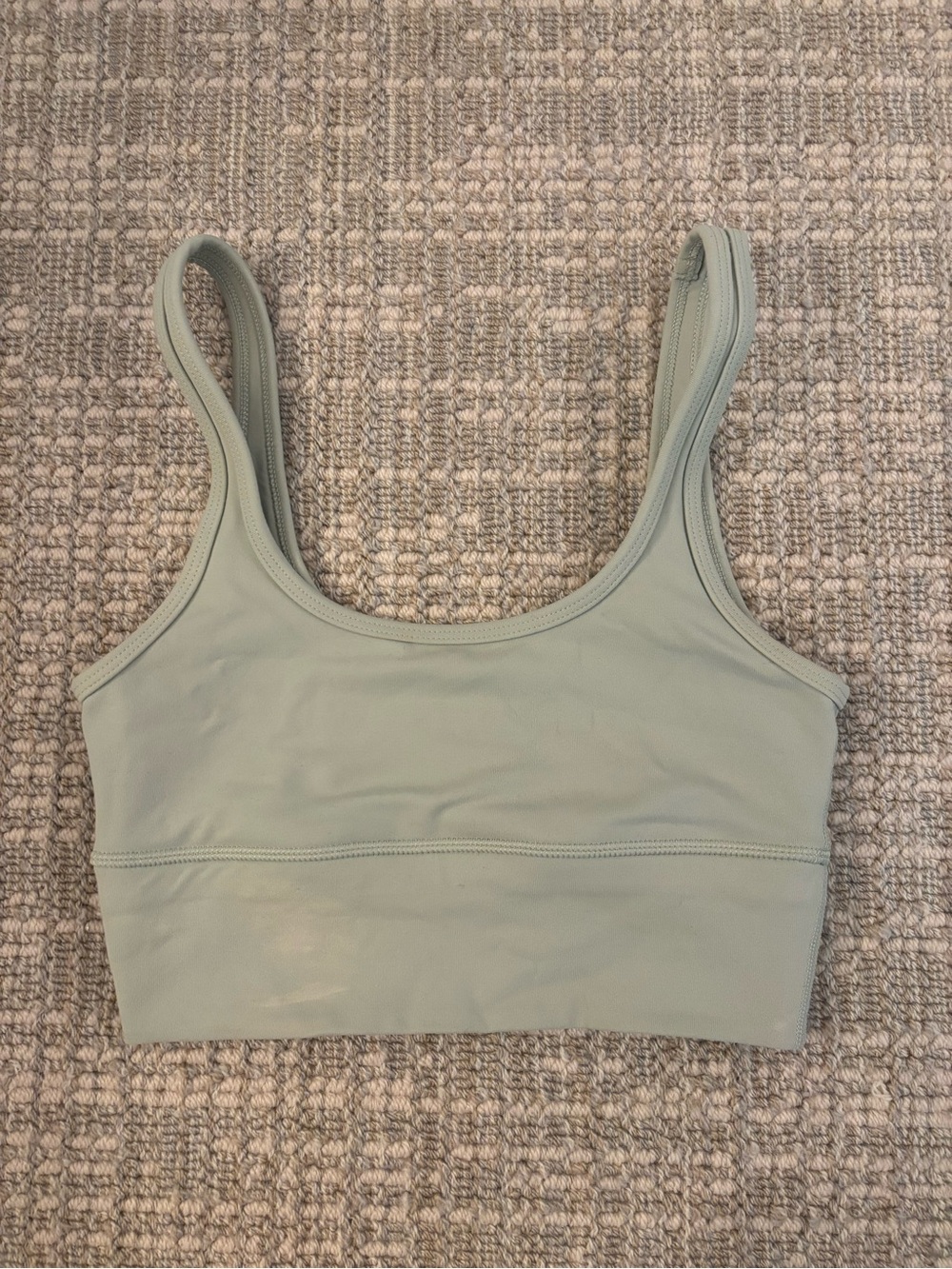 Aritzia Scoop Neck Sports Bra in Sage
